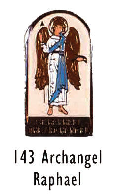 Archangel Raphael Lapel Pin