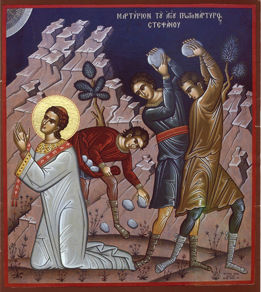 Stoning of St. Stephen Icon