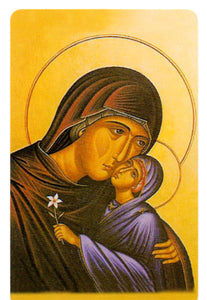 #925 Orthodox Prayer Card Holy, Righteous Ancestor of God, Anna
