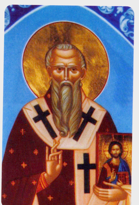 #984 Orthodox Prayer Card St. Ignatius