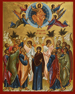 Ascension Orthodox Icon Cross Stitch