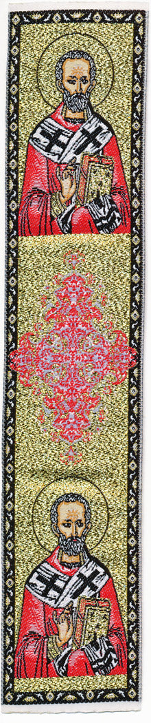 Orthodox Woven Bookmark St. Nicholas