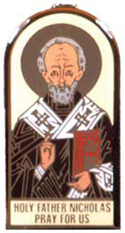 St. Nicholas Orthodox Visor Clips