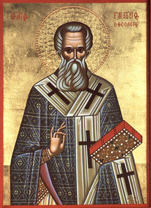 St. Gregory the Theologian Orthodox Cross Stitch Pattern