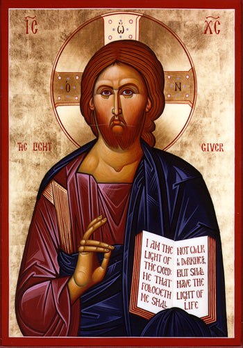 Christ Teacher Orthodox Icon Cross Stitch