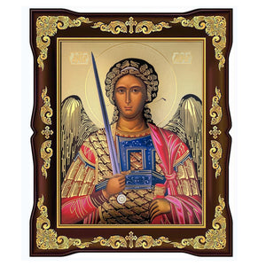 Framed Saint Michael 8" x 10"
