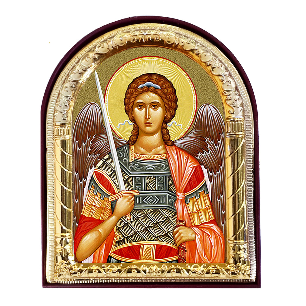 Arched Icon Saint Michael