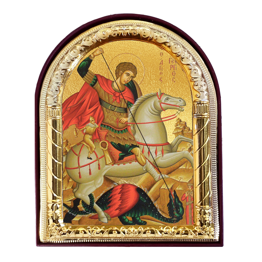 Arched Icon Saint George
