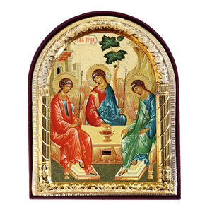Arched Holy Trinity Icon