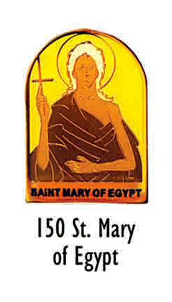 St. Mary of Egypt Lapel Pin