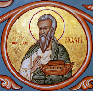 Righteous Noah Icon Cross Stitch Pattern