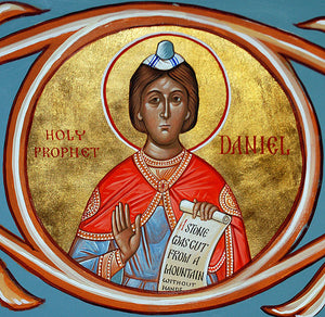 Prophet Daniel Orthodox Icon Cross Stitch Pattern