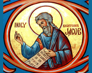 Righteous Jacob Icon Cross Stitch Pattern