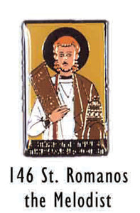 St Romanos the Melodist Lapel Pin