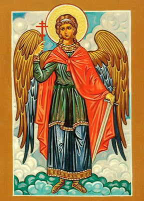 Guardian Angel Icon Cross stitch Pattern