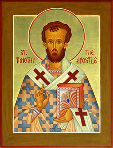 St. Timothy the Apostle Icon Cross Stitch Pattern