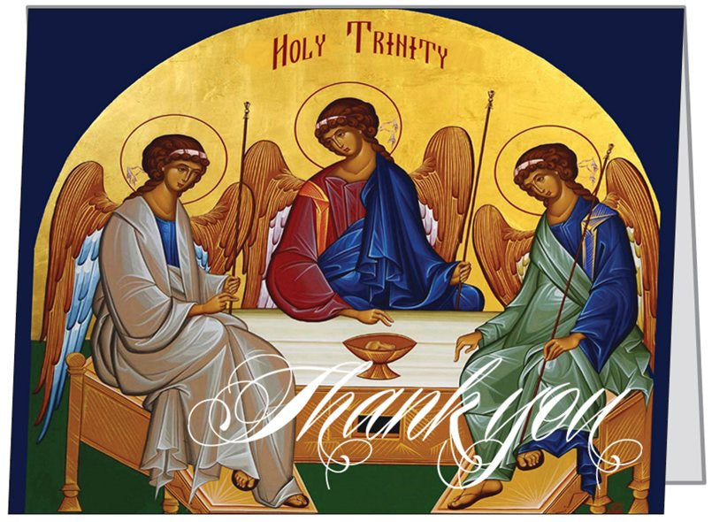 Orthodox Thank You Cards Holy Trinity