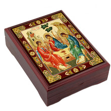 Load image into Gallery viewer, Wooden Icon Box - Holy Trinity
