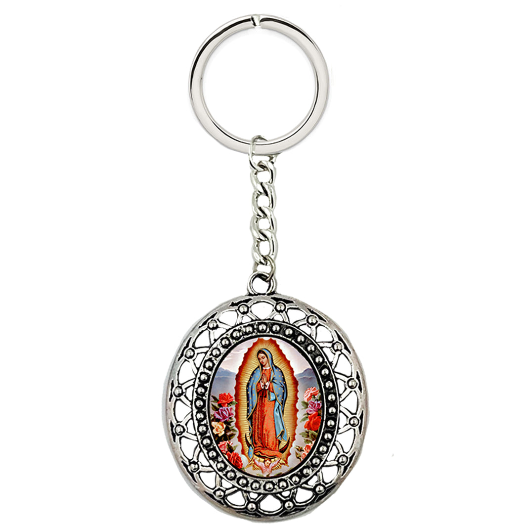 Our Lady of Guadalupe - Key Chain 4 1/4 Inch
