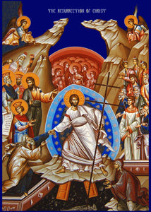 Resurrection Orthodox Icon #3 Cross Stitch